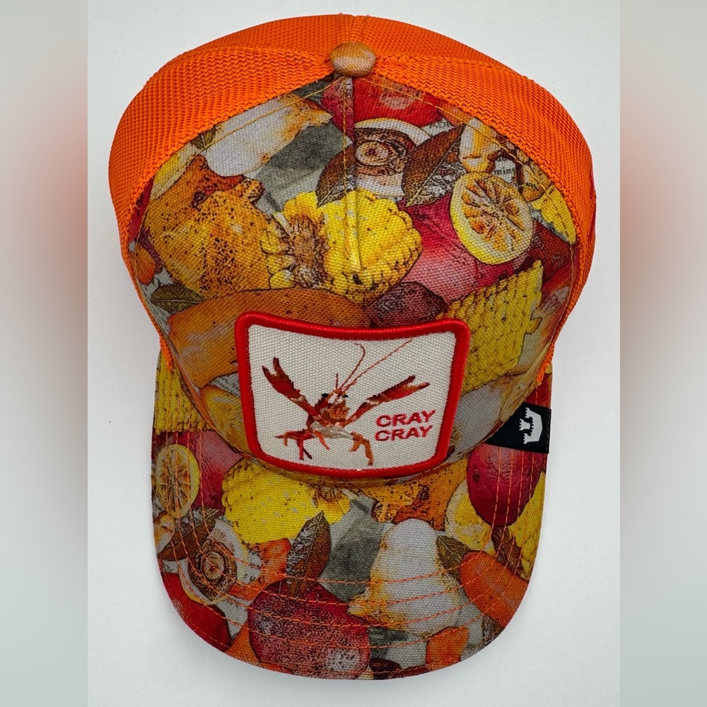 Goorin Bros "Old Bay Area" 🦞 Cray Cray🦞 SnapBack Trucker Hat. New in Box - Picture 7 of 13